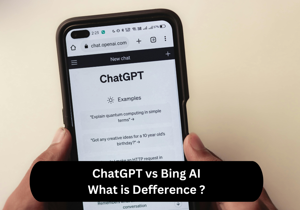Chatgpt vs Bing AI